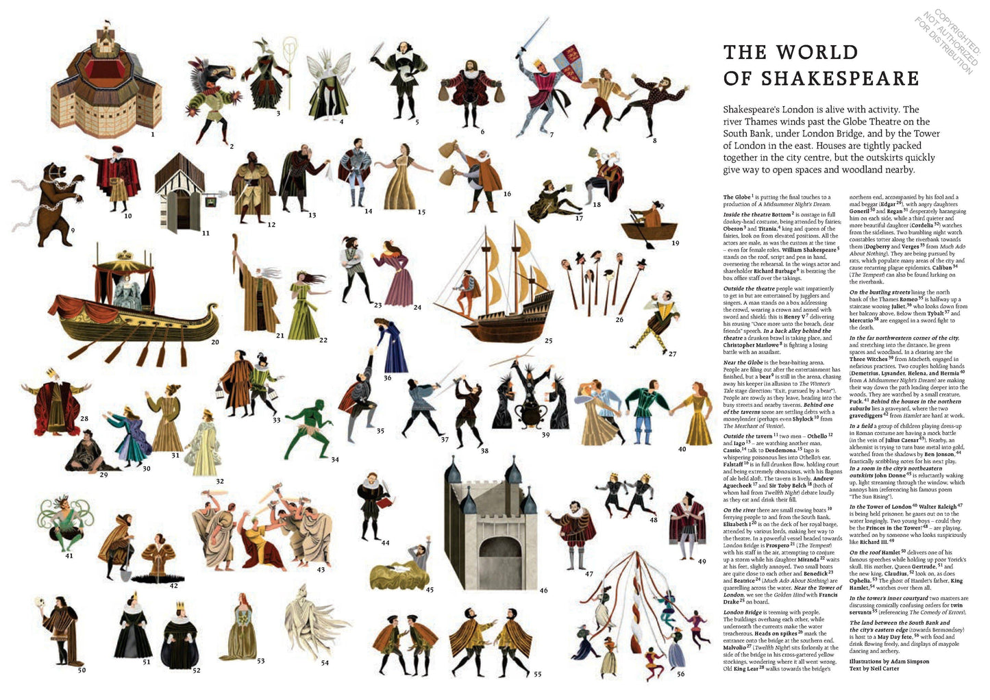 The World of Shakespeare 1000 Piece Puzzle