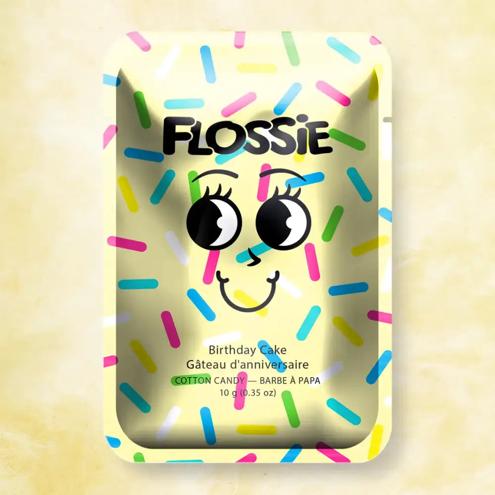 Flossie Birthday Cake Cotton Candy - PABOOM