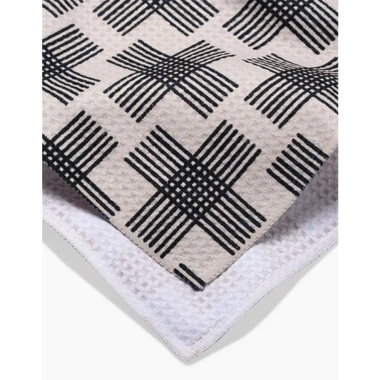 Cross Hatch Tea Towel - PABOOM