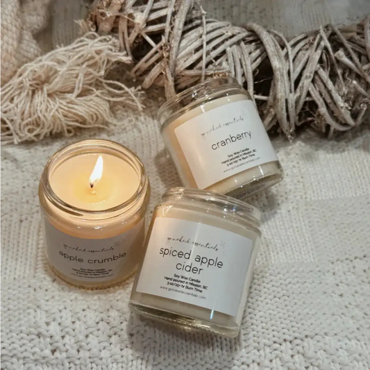 Cranberry Soy Candle 3oz - PABOOM