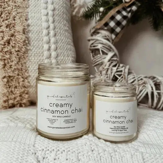 Creamy Cinnamon Chai Soy Candle 3oz - PABOOM