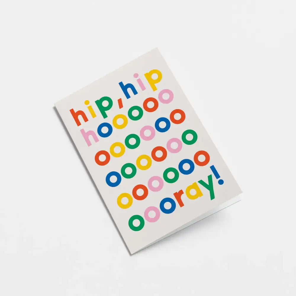 Hip, Hop, Hooray! Card - PABOOM