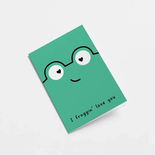 I Froggin' Love You Card - PABOOM