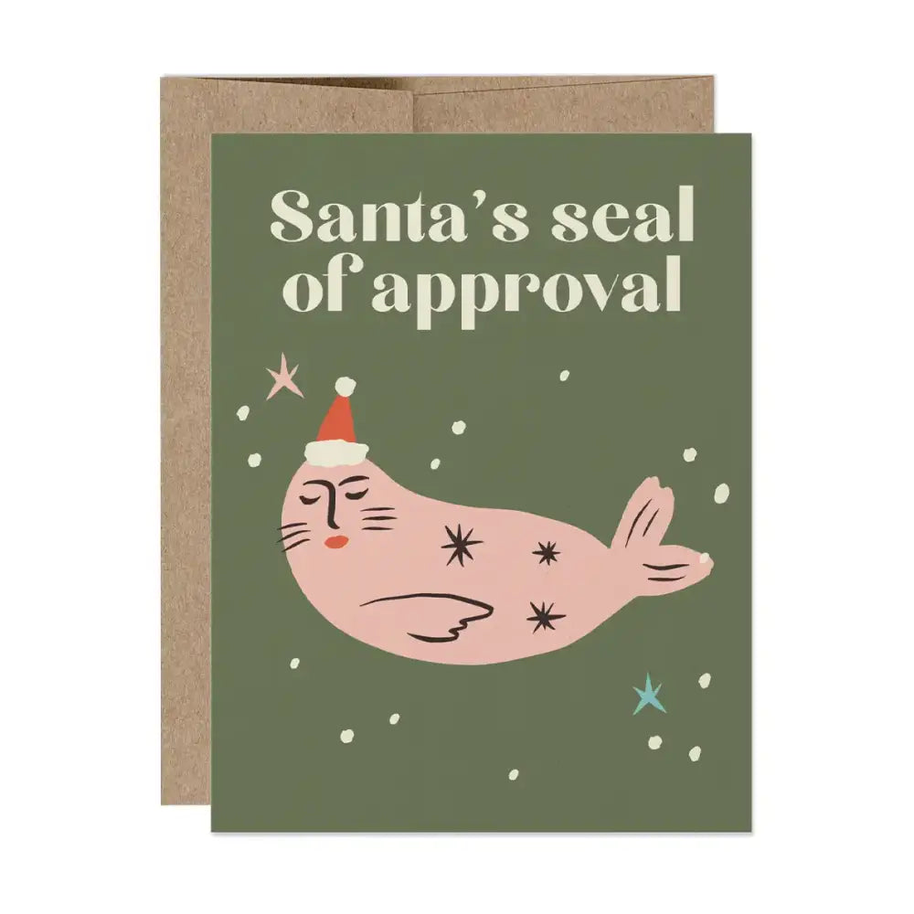 Santa's Seal of Approval Cards - PABOOM