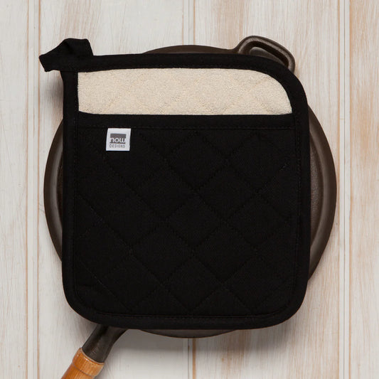 Black Pocket Potholder