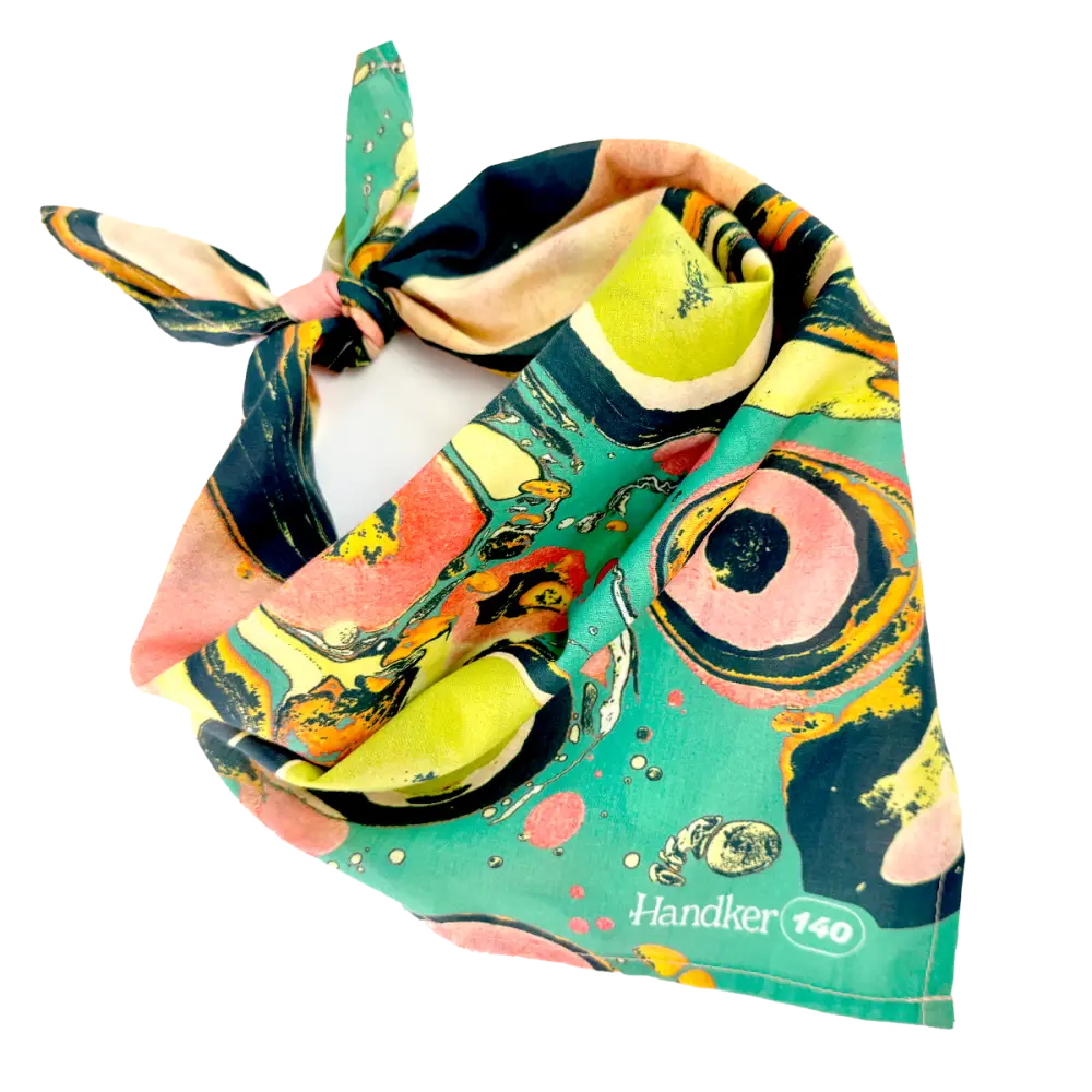 Handker Bandanas - No. 140 Marble Bandana