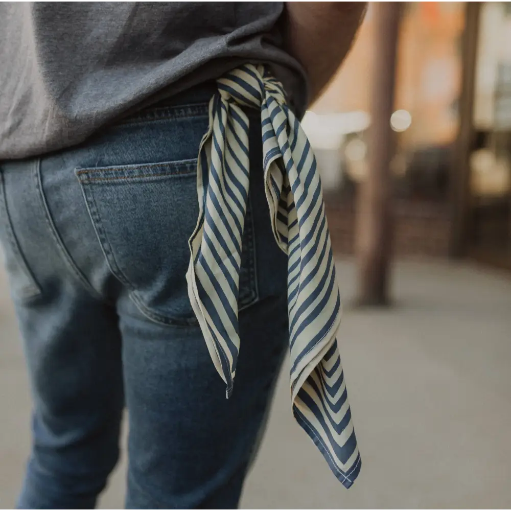 Sammie Cotton Bandana - Blue