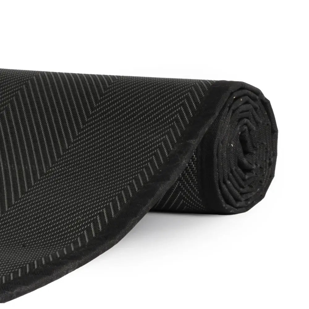 Herringbone Vinyl Runner Black - PABOOM