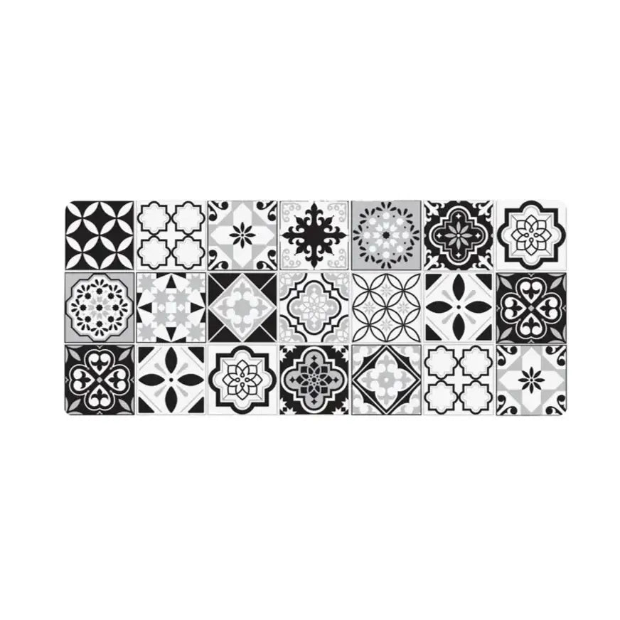 Spanish Tile Washable Mat - PABOOM