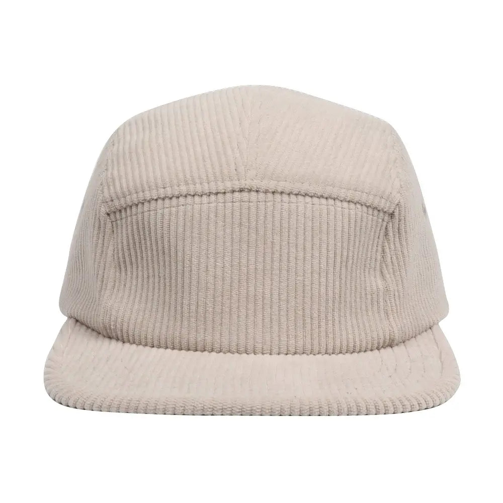 HATPHILE - Corduroy 5-Panel Hat Black Cord
