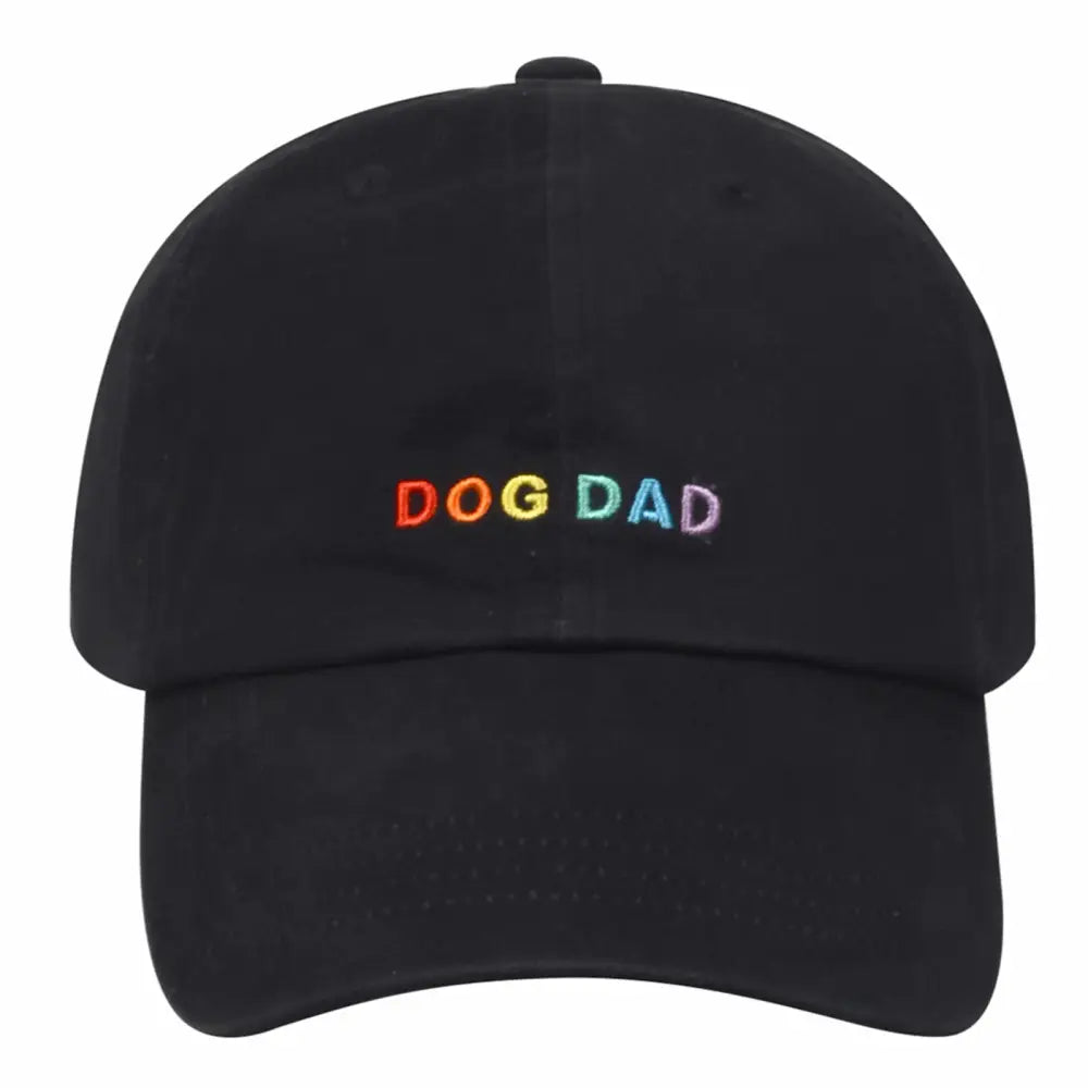 Dog Dad Embroidered Baseball Cap