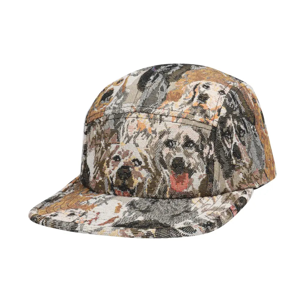 HATPHILE - HatPhile Unique Dog Jacquard 5-Panel Hat