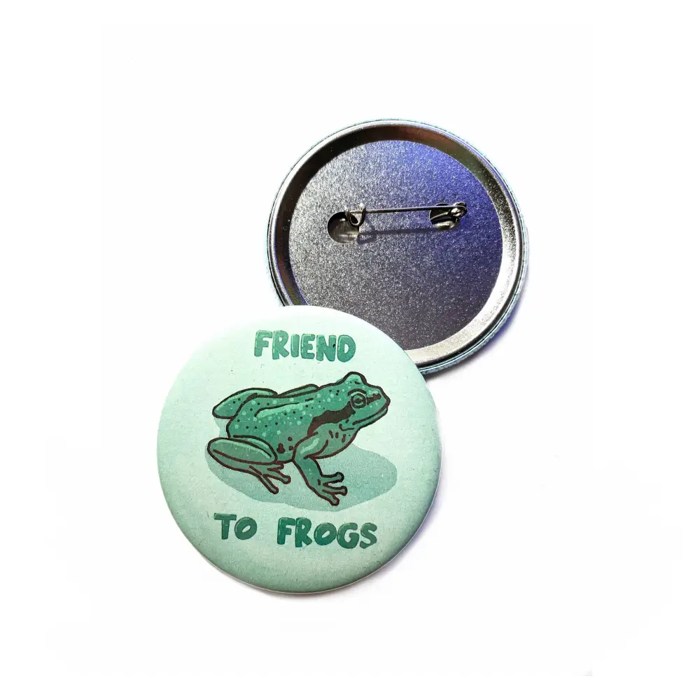 Friend to Frogs Badge - PABOOM