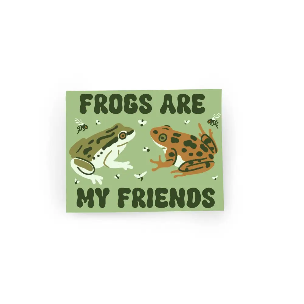 Friend to Frogs Sticker - PABOOM