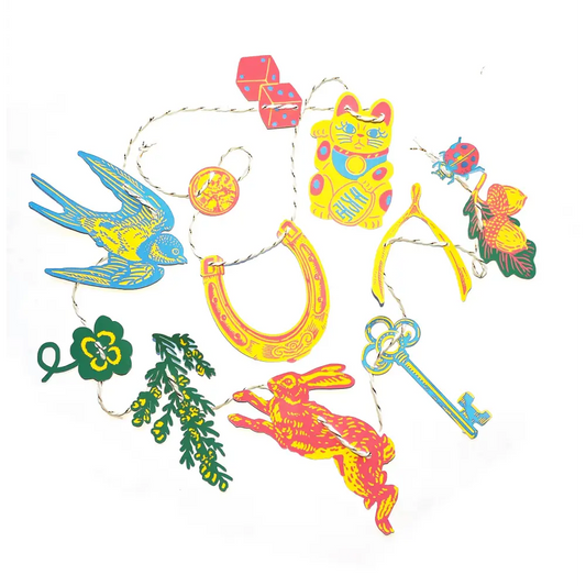 Good Luck Mini Paper Garland - PABOOM