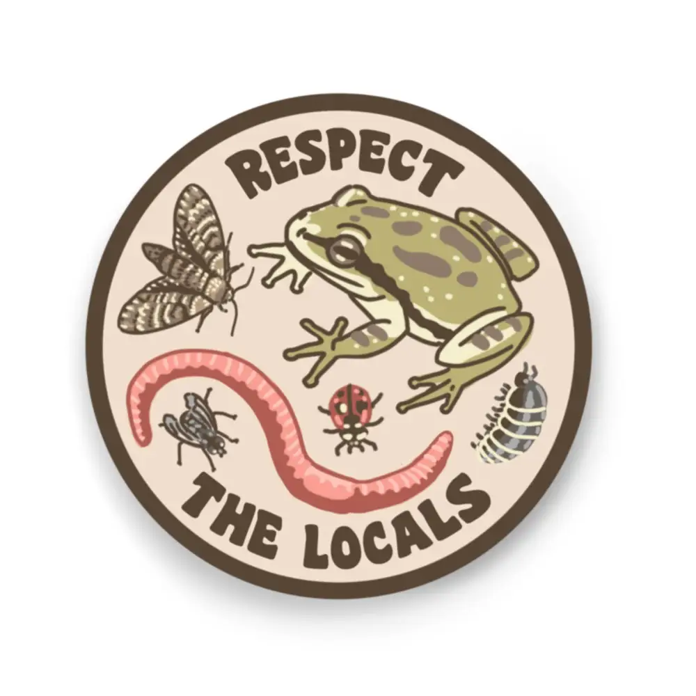 Respect the Locals Wildlife Sticker - PABOOM