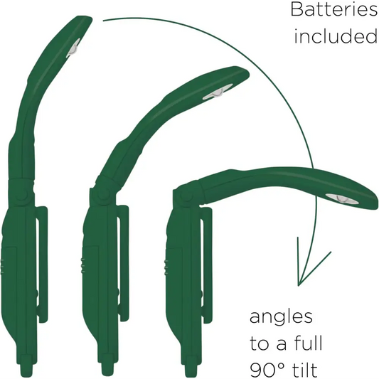 Really Tiny Book Light Forest Green - PABOOM