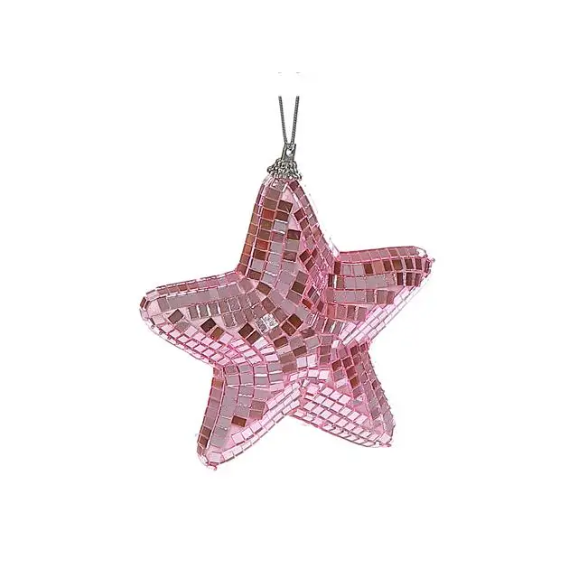 IH Casa Decor - Sparkly Glass Star Ornament
