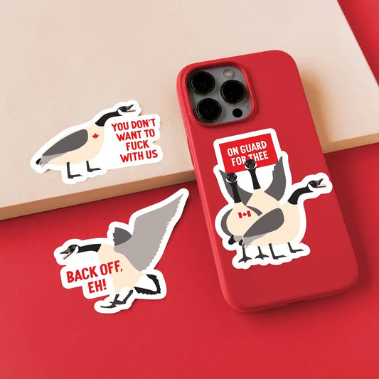 I’ll Know It When I See - Don’t fuck with us Canada goose vinyl sticker