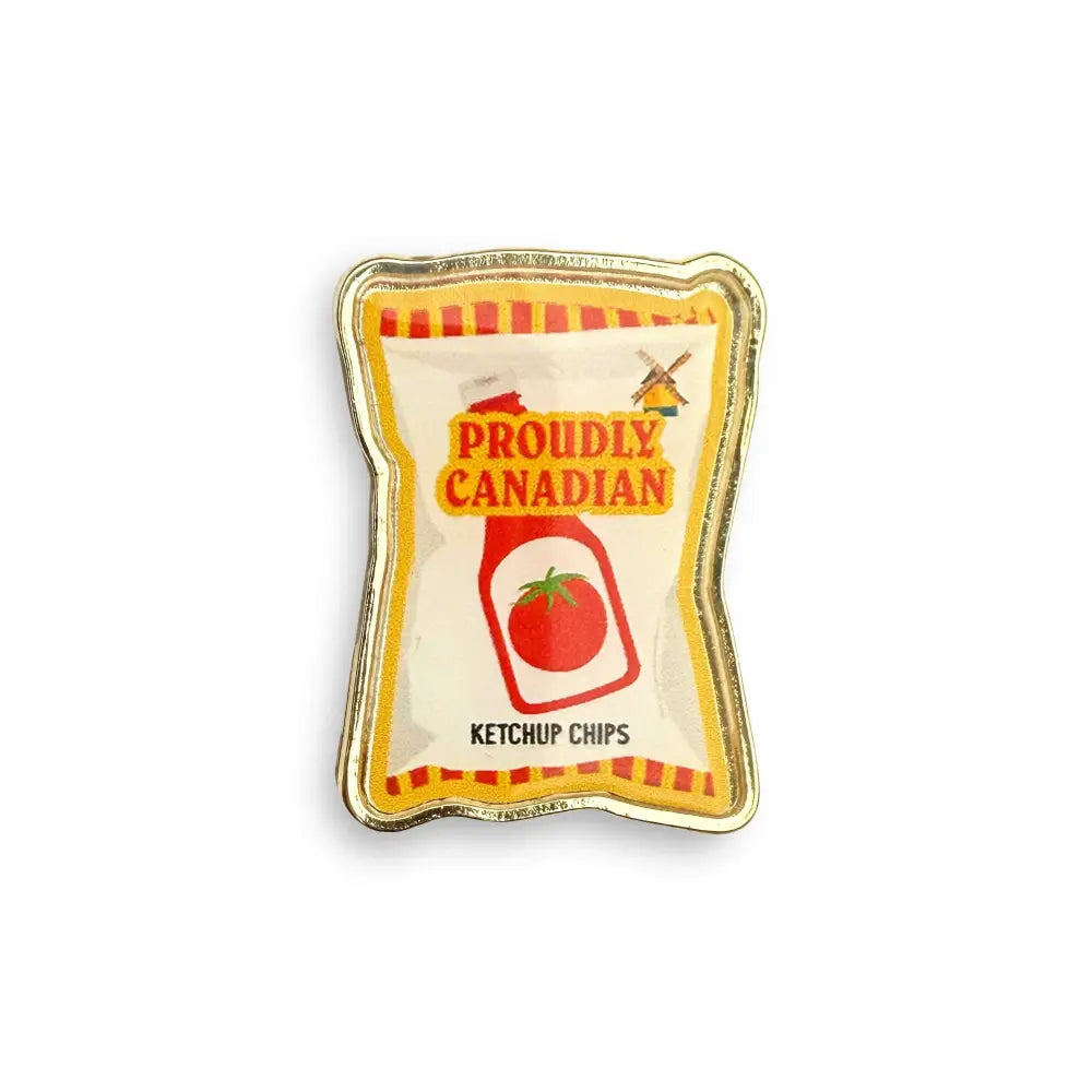 I’ll Know It When I See - Ketchup chips lapel pin