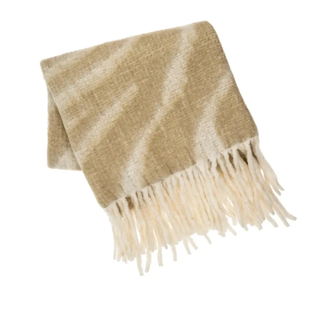 Indaba - Bergen Wool Blend Throw Pampas