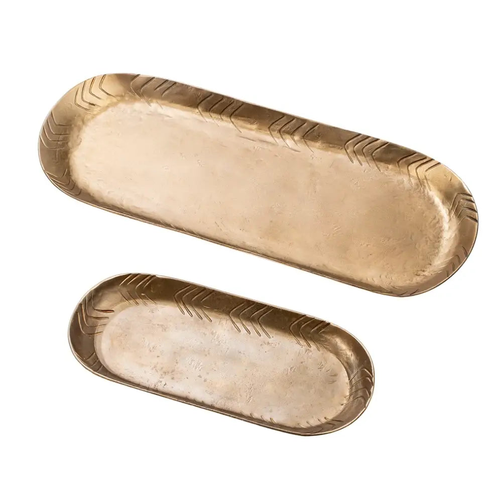 Forged Iron Oval Tray - PABOOM