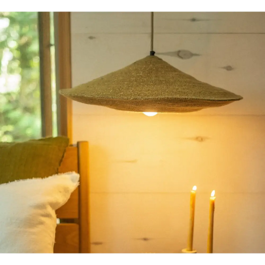 Nest Pendant Large Natural - PABOOM