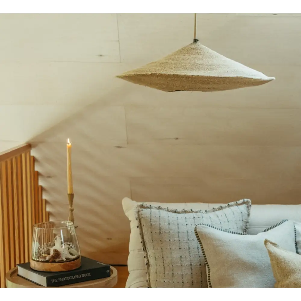 Nest Pendant Small Natural - PABOOM