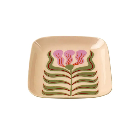 Indaba - New Bloom Decorative Enameled Tray