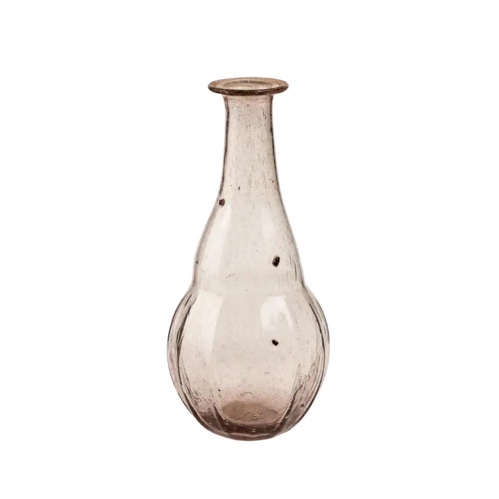 Indaba - Recycled Glass Bottle Vase Light Purple