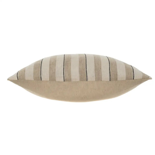 Seaside Stripe Linen Pillow - PABOOM