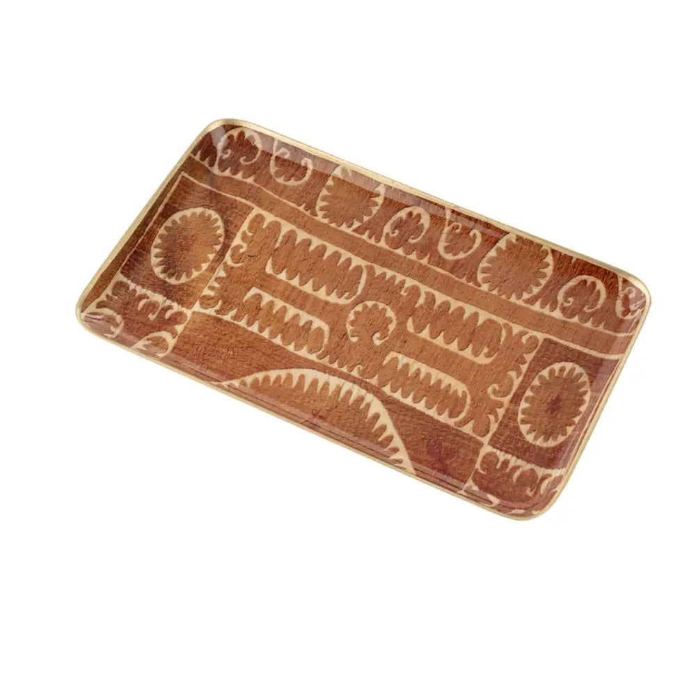 Indaba - Sunset Suzani Enameled Tray