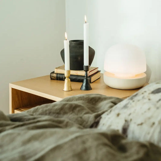 Zola Candleholder Gunmetal - PABOOM