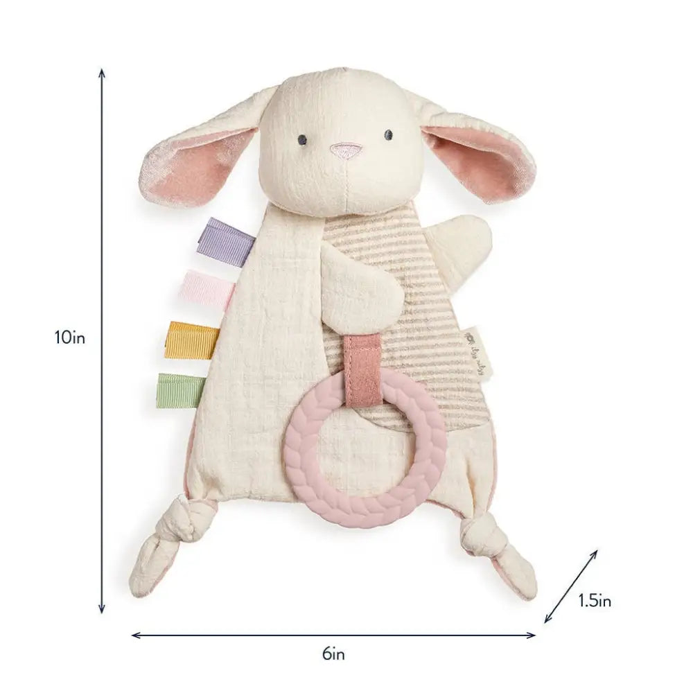 Itzy Ritzy Canada - Bitzy Crinkle™ Sensory Toy With Teether Bunny