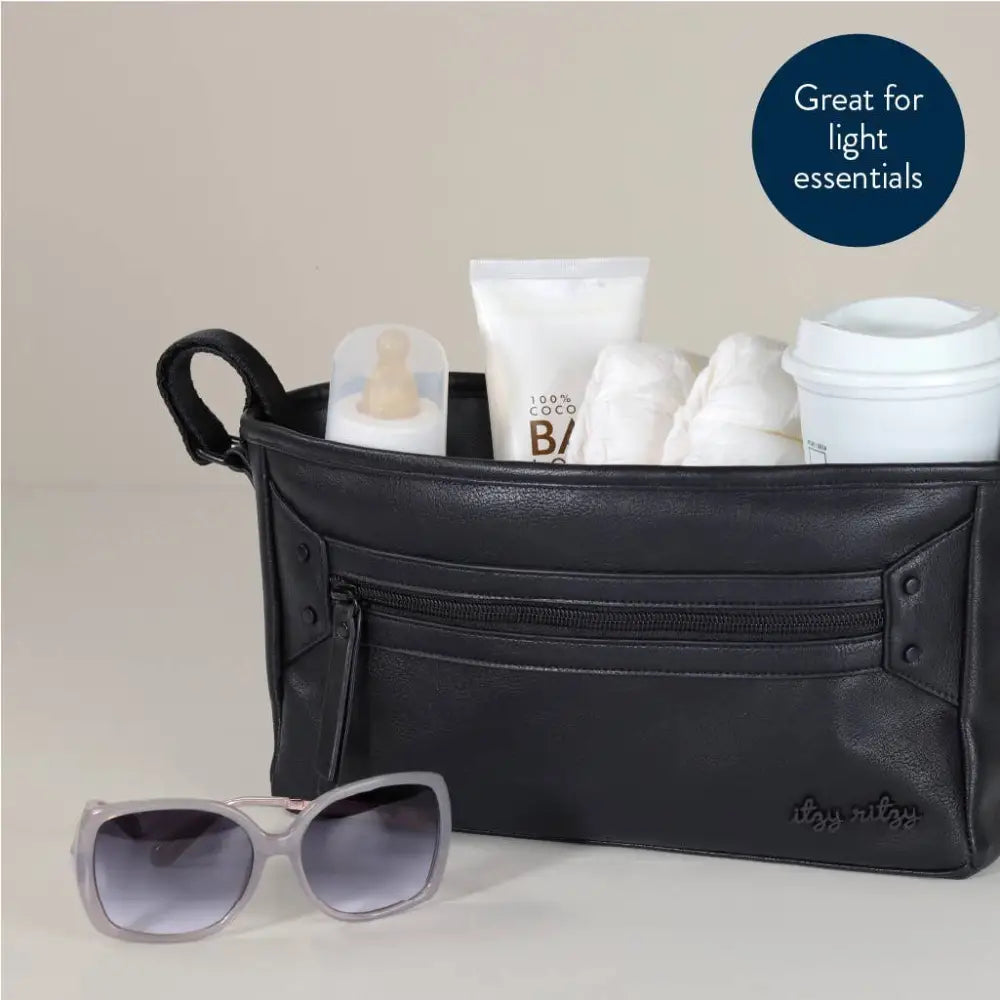 Itzy Ritzy Canada - Matte Black Stroller + Wagon Caddy
