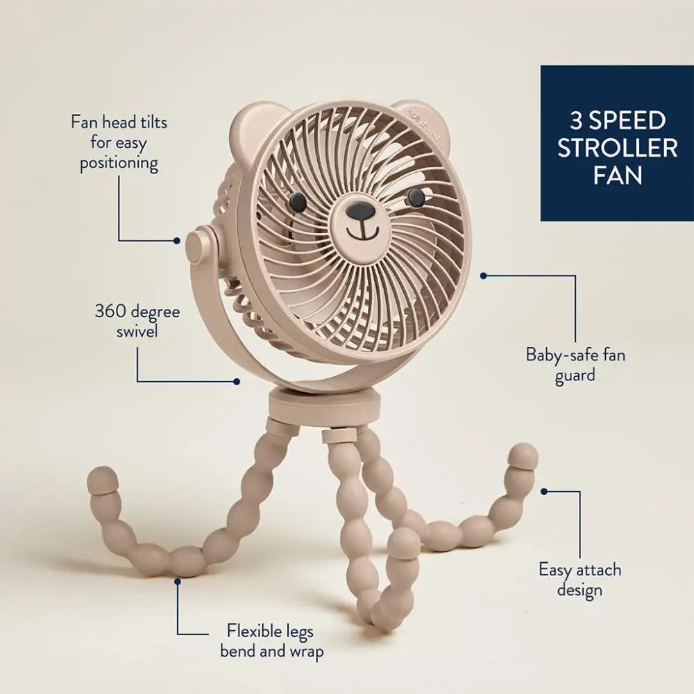 Itzy Ritzy Canada - *New* Breeze 3-Speed Stroller Fan™