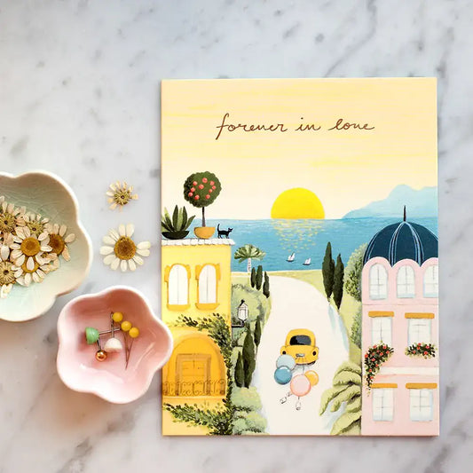 Forever in Love Wedding Greeting Card - PABOOM