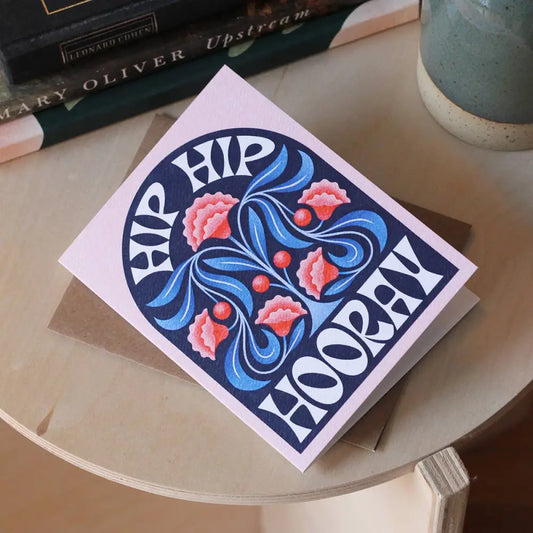 Julie Solvstrom Illustration - Hip Hooray Greeting Card | Birthday