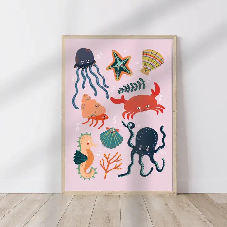 Under the Sea Art Print - PABOOM