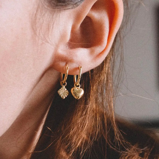 Heart Gold Charm - PABOOM