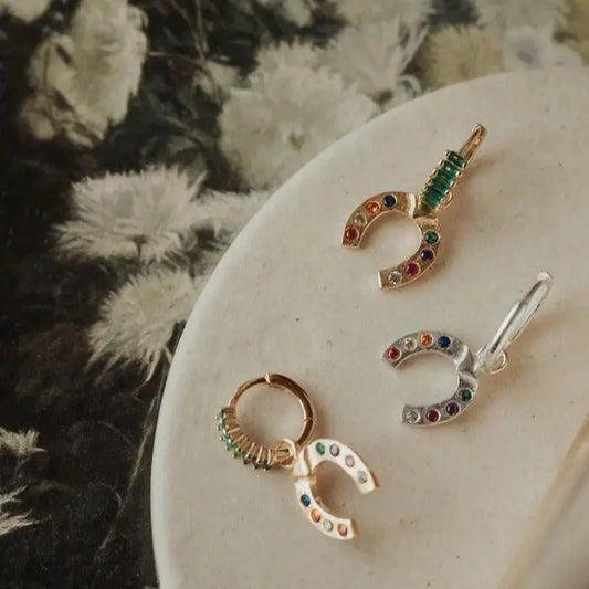 Horseshoe Gold Vermeil Charm - PABOOM