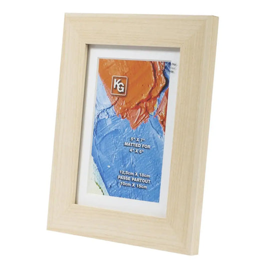 Langford Natural Frame 5x7" for 4x6" - PABOOM