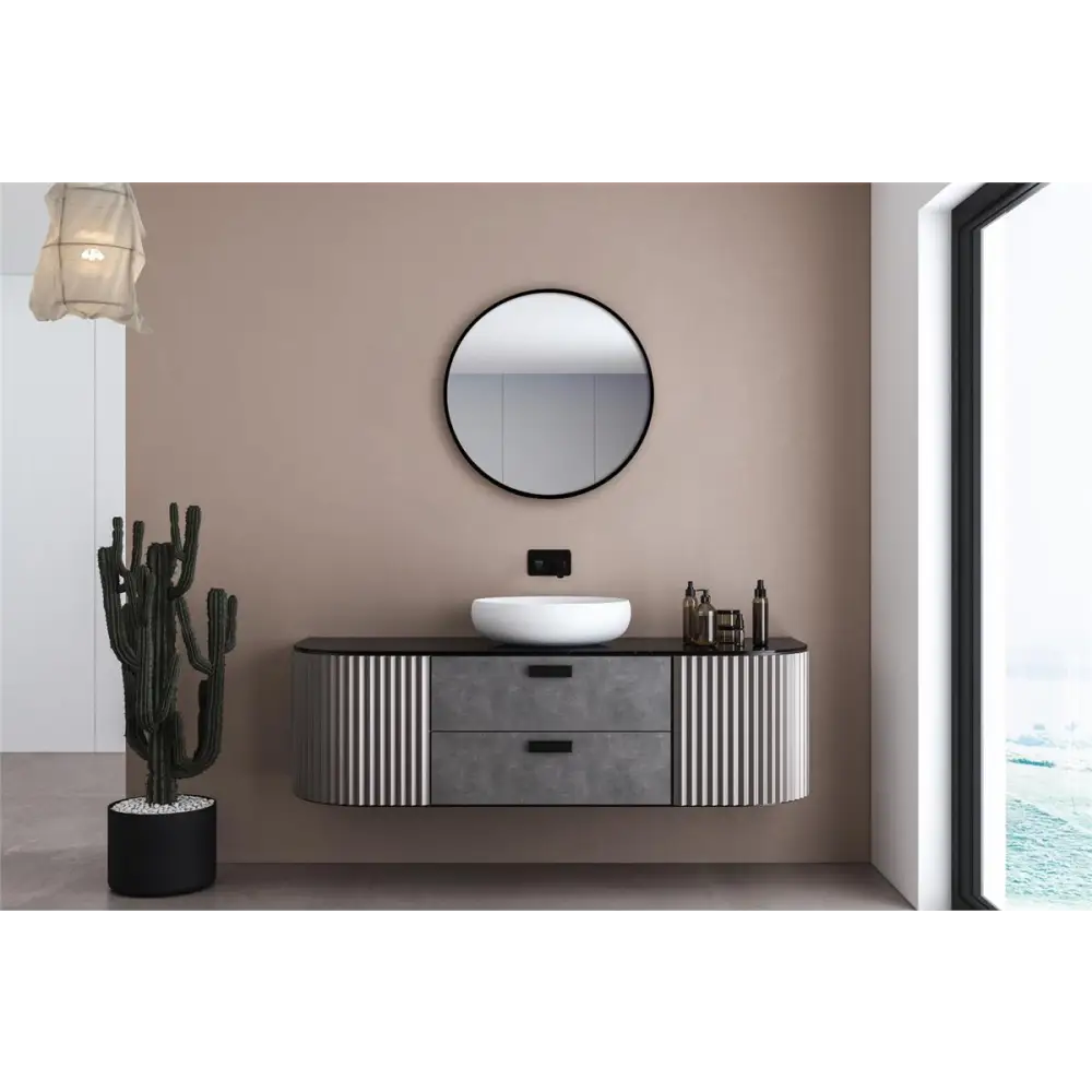 Norbert Mirror Black - PABOOM