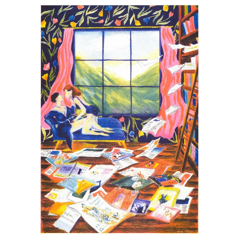 KIBLIND Atelier - A3 Poster - Laura Olivieri - Paper Jam