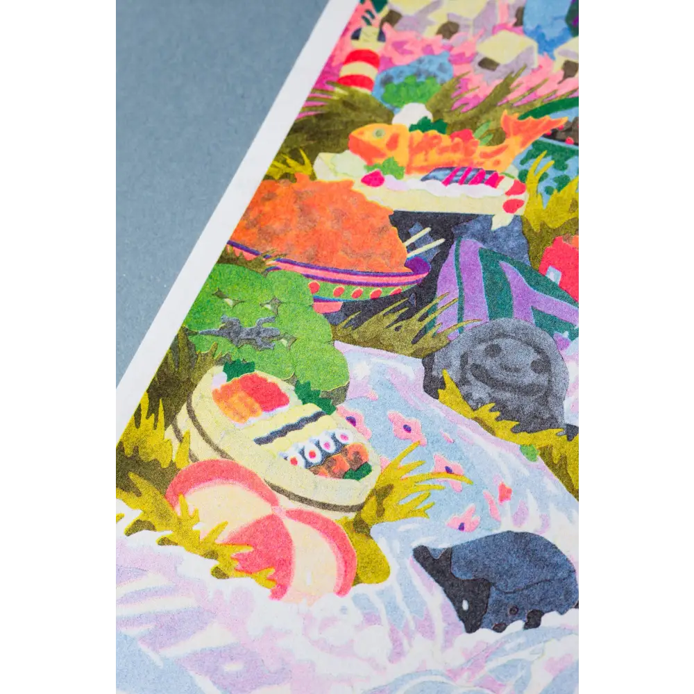 KIBLIND Atelier - A3 poster - Miyazaki/Chihiro - Camille Gobourg