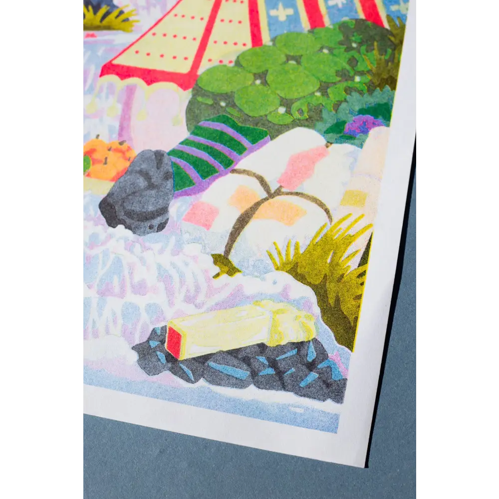 KIBLIND Atelier - A3 poster - Miyazaki/Chihiro - Camille Gobourg