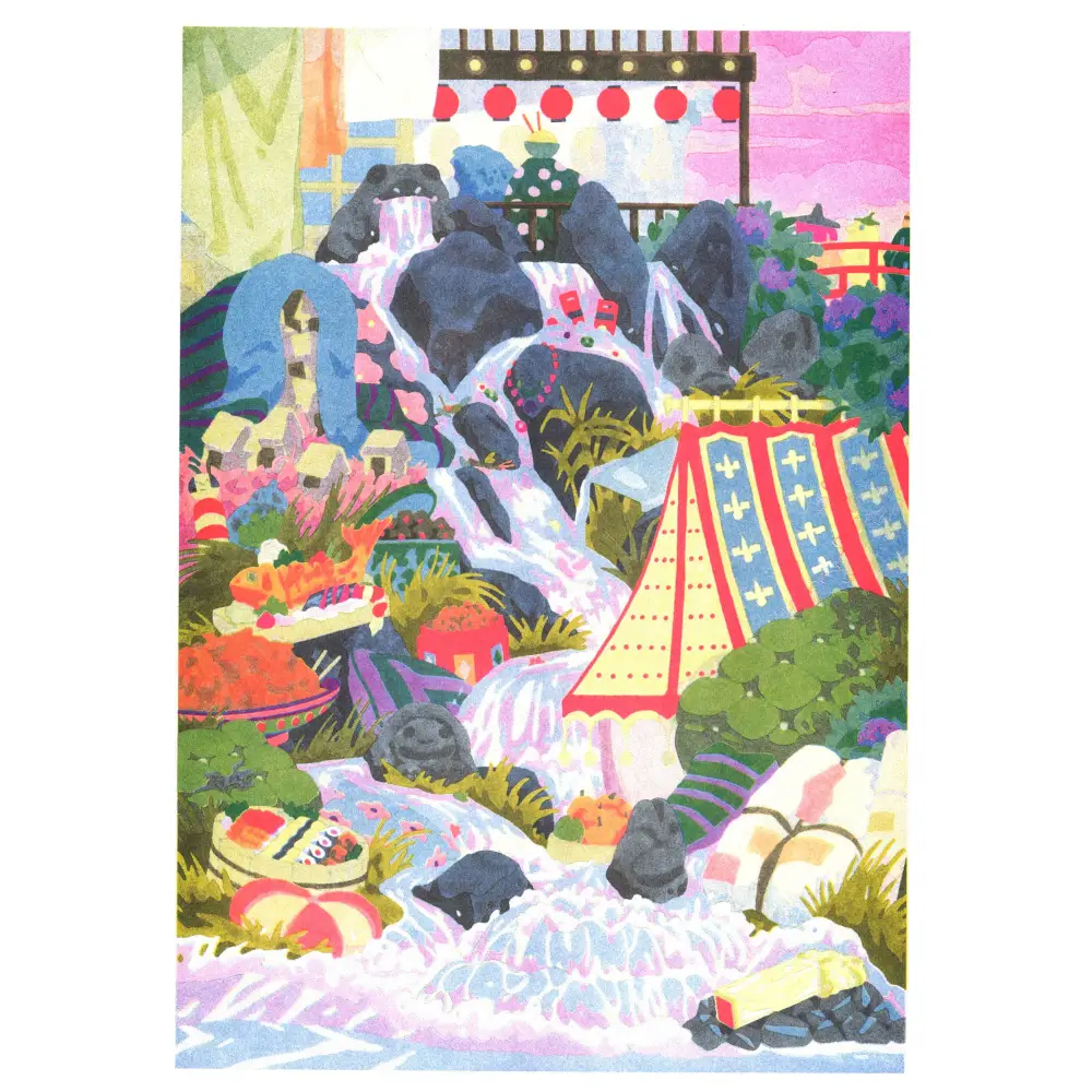 KIBLIND Atelier - A3 poster - Miyazaki/Chihiro - Camille Gobourg