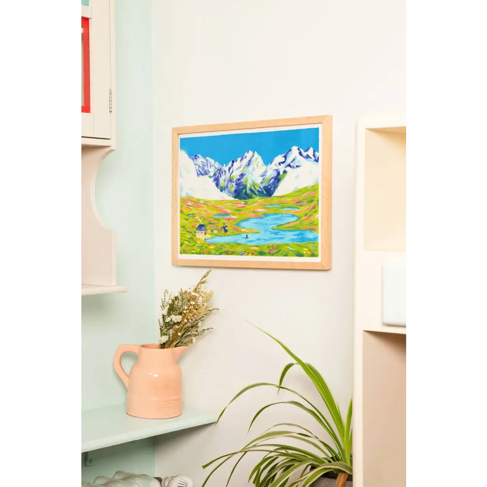 KIBLIND Atelier - A3 poster - Miyazaki/L.Olivieri - The Traveling Castle