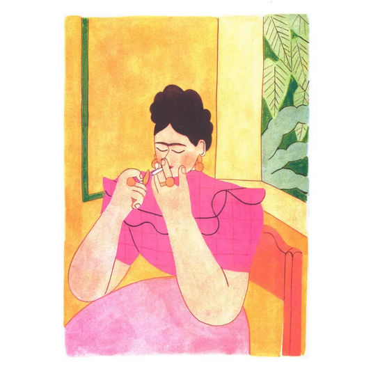 Frida Kahlo A3 poster - Morgane Fadanelli - PABOOM