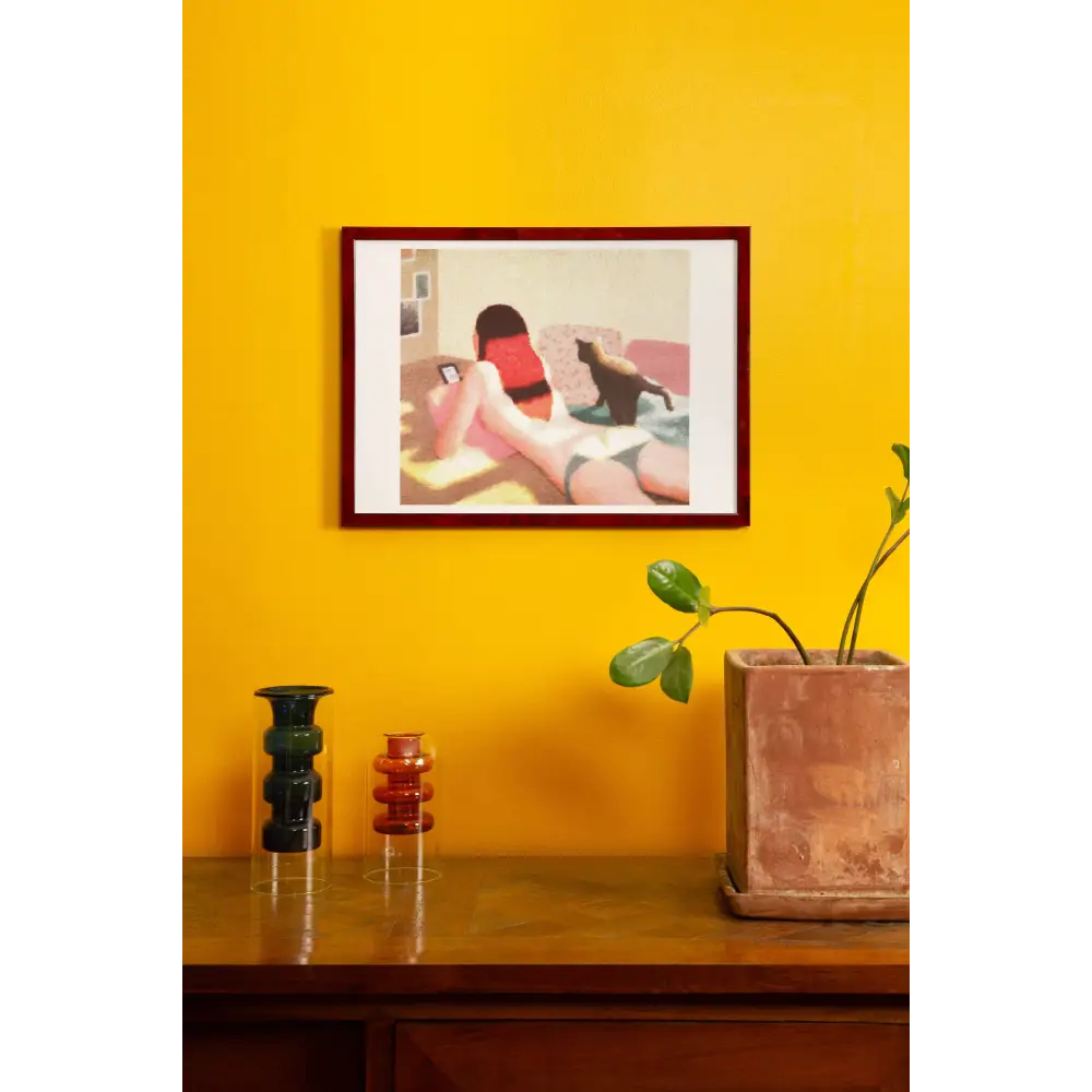 KIBLIND Atelier - Just out of the bath A3 poster - Saho Wajimaya